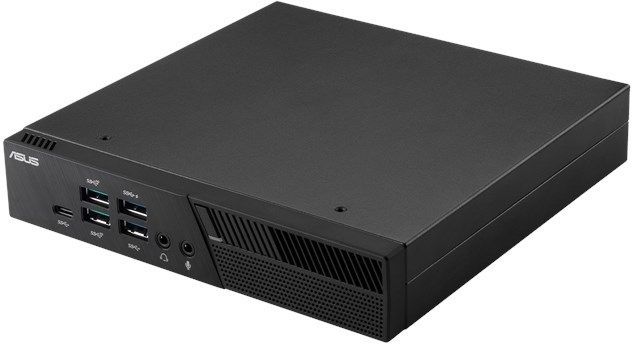 Неттоп Asus PB60-B5128MC i5 8400T (1.7)/8Gb/SSD256Gb/UHDG 630/noOS/GbitEth/WiFi/BT/65W/черный