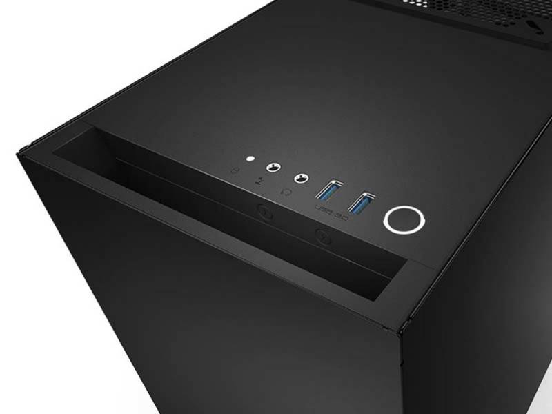 Корпус NZXT S340 черный без БП ATX 3x120mm 3x140mm 2xUSB3.0 audio bott PSU