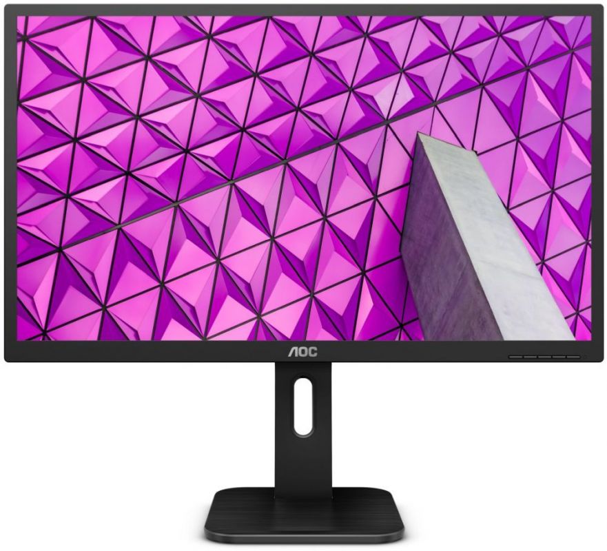 Монитор AOC 27" Professional 27P1 черный IPS LED 4ms 16:9 DVI HDMI M/M матовая HAS Pivot 1000:1 250cd 178гр/178гр 1920x1080 D-Sub DisplayPort FHD USB 6.6кг
