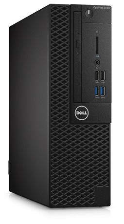 ПК Dell Optiplex 3050 SFF i3 7100 (3.9)/4Gb/500Gb 7.2k/HDG630/DVDRW/Windows 10 Professional/Eth/180W/клавиатура/мышь/черный