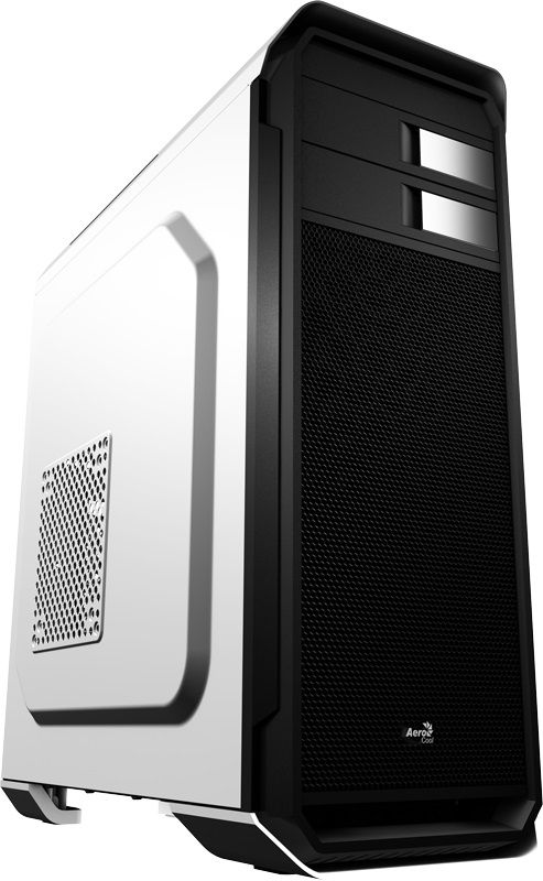 Корпус Aerocool AERO-500 белый без БП ATX 4x120mm 2xUSB2.0 1xUSB3.0 audio bott PSU