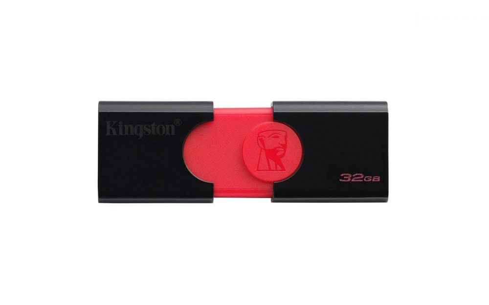 Флеш Диск Kingston 32Gb DataTraveler DT 106 DT106/32GB USB3.0 черный