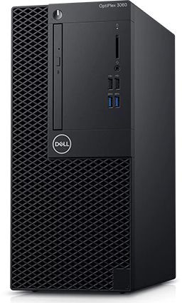 ПК Dell Optiplex 3060 MT i5 8500 (3)/8Gb/1Tb 7.2k/UHDG 630/DVDRW/Linux/GbitEth/260W/клавиатура/мышь/черный