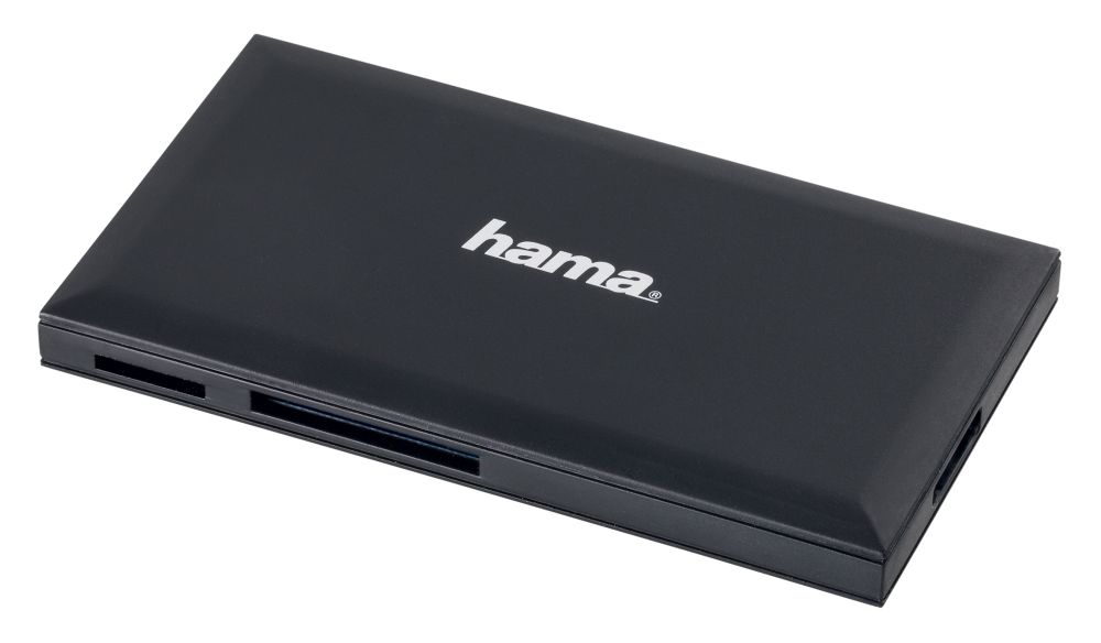 Устройство чтения карт памяти USB3.0 Hama Multi черный