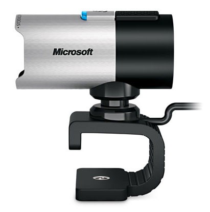 Камера Web Microsoft LifeCam Studio серебристый USB2.0 с микрофоном
