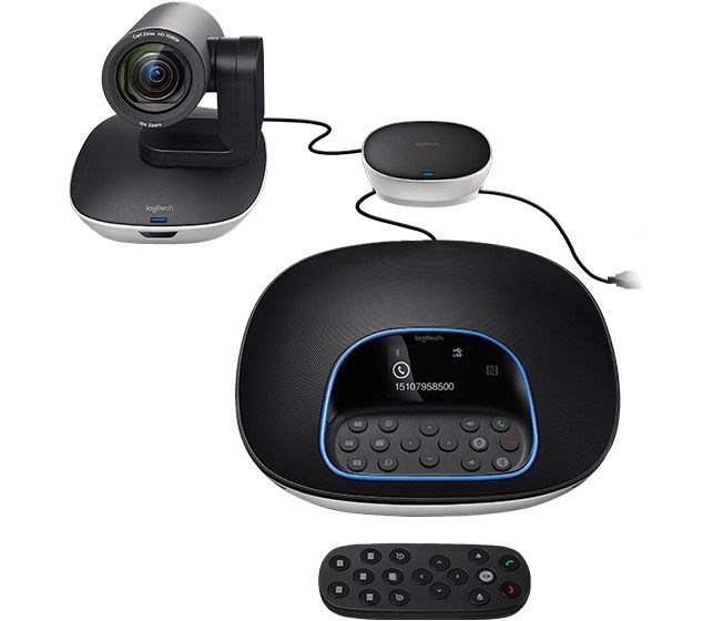 Камера Web Logitech Conference Cam GROUP черный 2Mpix (1920x1080) USB2.0 с микрофоном