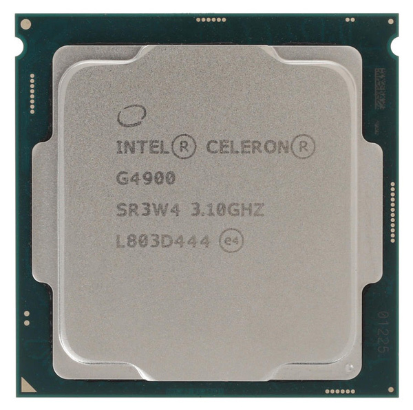 Процессор Intel Original Celeron G4900 Soc-1151v2 (BX80684G4900 S R3W4) (3.1GHz/Intel UHD Graphics 610) Box