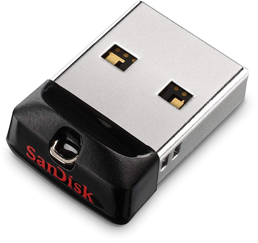 Флеш Диск Sandisk 16Gb Cruzer Fit SDCZ33-016G-G35 USB2.0 черный