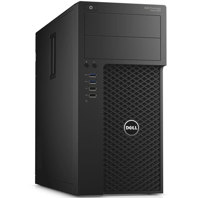 ПК Dell Precision 3620 MT i7 7700 (3.6)/16Gb/SSD512Gb/HDG630/DVDRW/Windows 10 Professional 64/GbitEth/черный