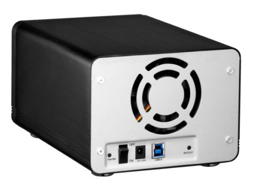 Внешний корпус для HDD AgeStar 3U2B3A1 SATA II алюминий hotswap 3.5"