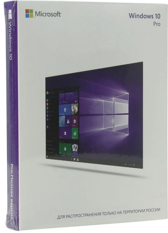 Операционная система Microsoft Windows 10 Professional 32/64 bit Rus Only USB RS (FQC-10150)