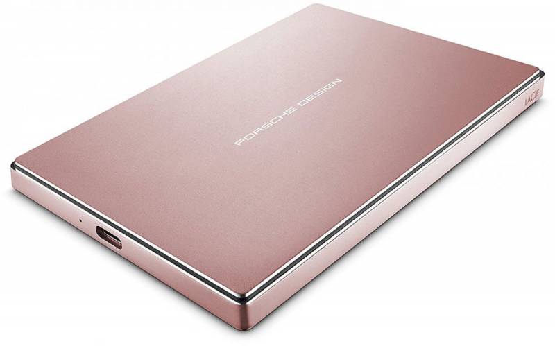 Жесткий диск Lacie Original USB 3.1 2Tb STFD2000406 Porsche Design Mobile 2.5" розовое золото