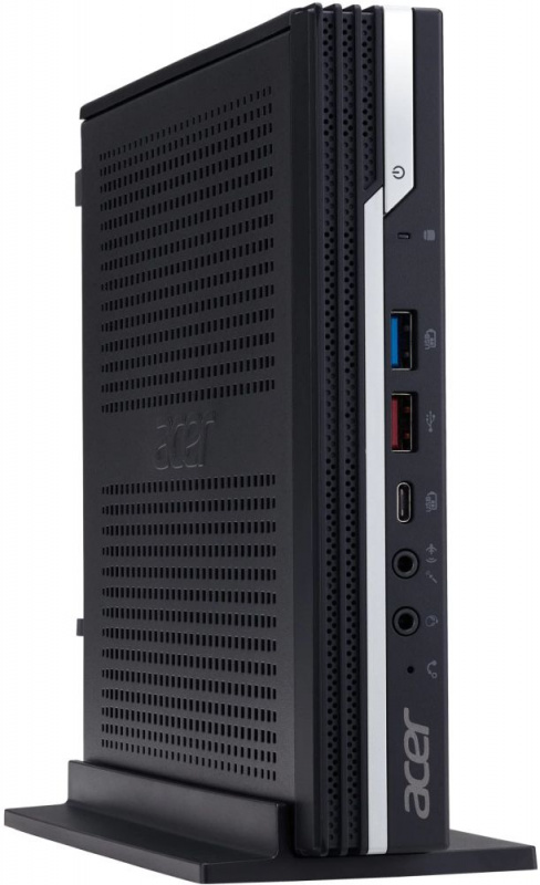Неттоп Acer Veriton N4660G P G5400T (3.1)/4Gb/500Gb 7.2k/UHDG 610/Endless/GbitEth/WiFi/65W/клавиатура/мышь/черный