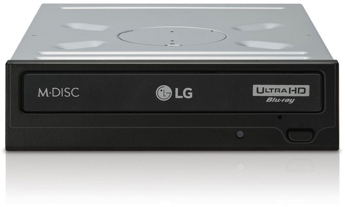 Привод Blu-Ray LG BH16NS60 черный SATA внутренний oem