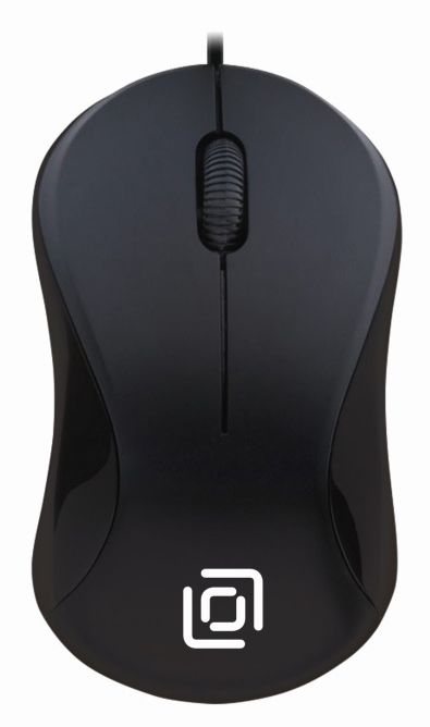 Мышь Oklick 115SR черный оптическая (800dpi) USB для ноутбука (2but)