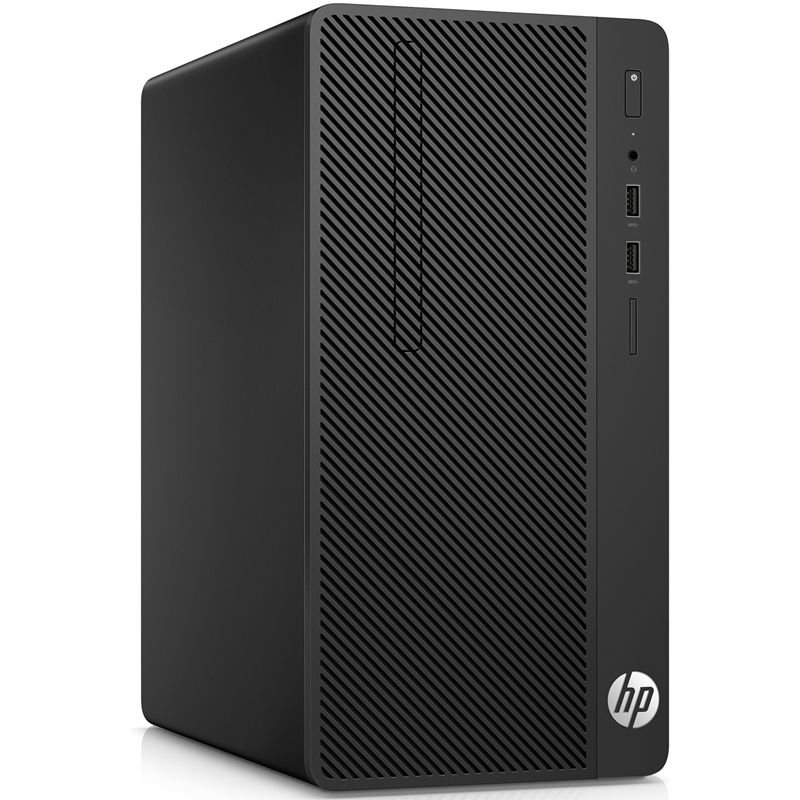 Комплект HP 290 G1 MT i3 7100 (3.9)/4Gb/500Gb 7.2k/HDG630/DVDRW/CR/Windows 10 Home Single Language 64/GbitEth/клавиатура/мышь/черный/монитор в комплекте 23.8" VH240a 1920x1080