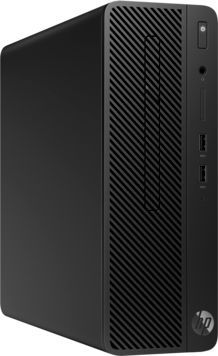 ПК HP 290 G1 SFF i3 8100 (3.6)/4Gb/500Gb 7.2k/UHDG 630/DVDRW/Free DOS/GbitEth/180W/клавиатура/мышь/черный