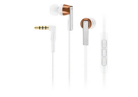 Наушники с микрофоном Sennheiser CX 5.00i белый 1.2м вкладыши в ушной раковине (506247)