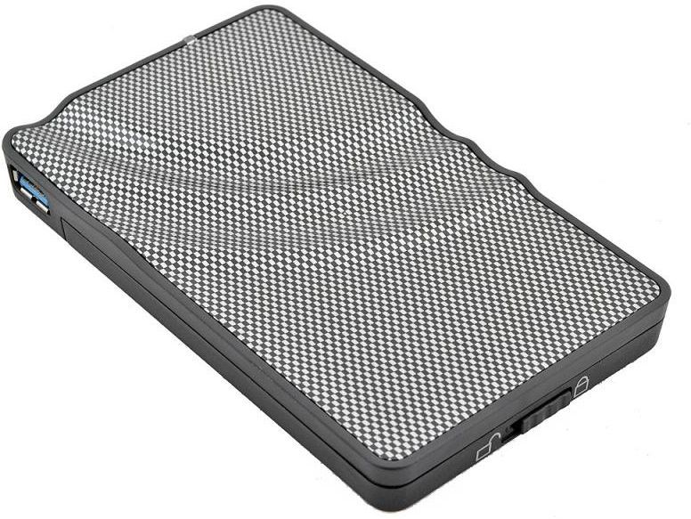 Внешний корпус для HDD AgeStar 3UB2P1C SATA пластик черный 2.5"